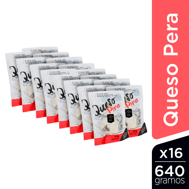 img-Queso Pera x 40 g x 16 unds Campo Real